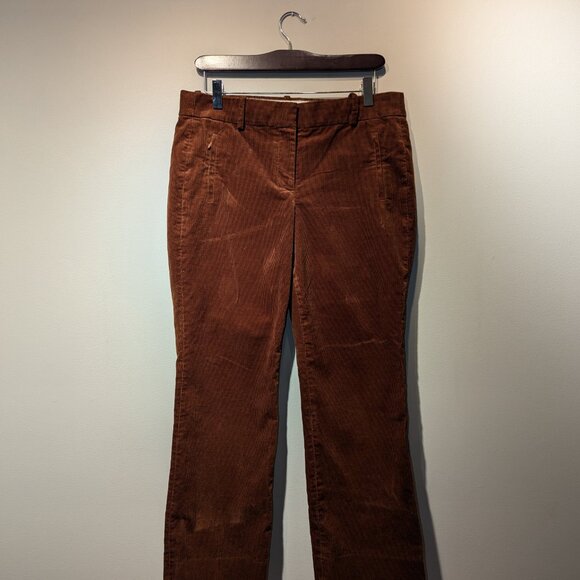 J. Crew Flared Brown Corduroy Pants - Picture 3 of 4